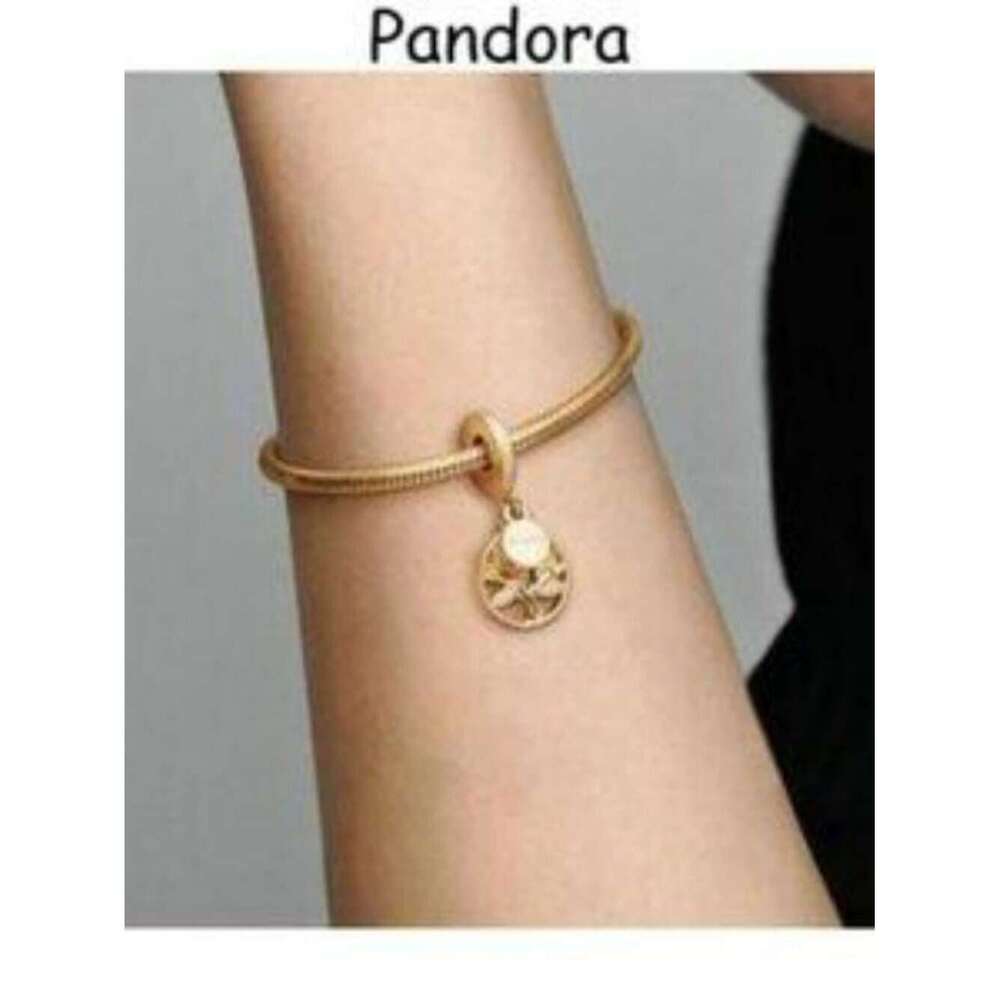 Pandora Gold Family Tree Bracelet Charm
